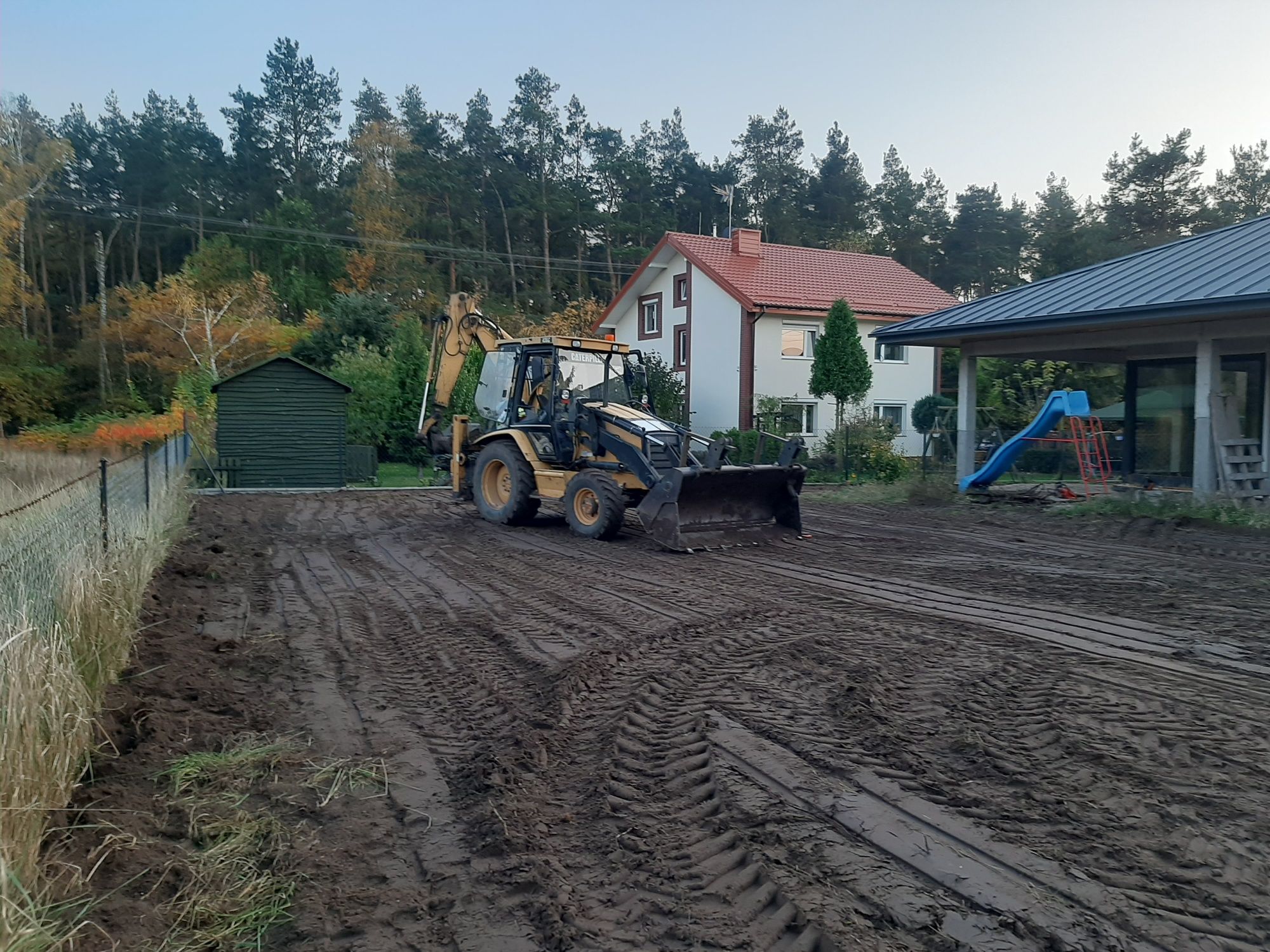 Koparko-ładowarka i minikoparka Usługi Włocławek i okolice