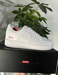 Nike Air Force 1 Low Supreme White 43