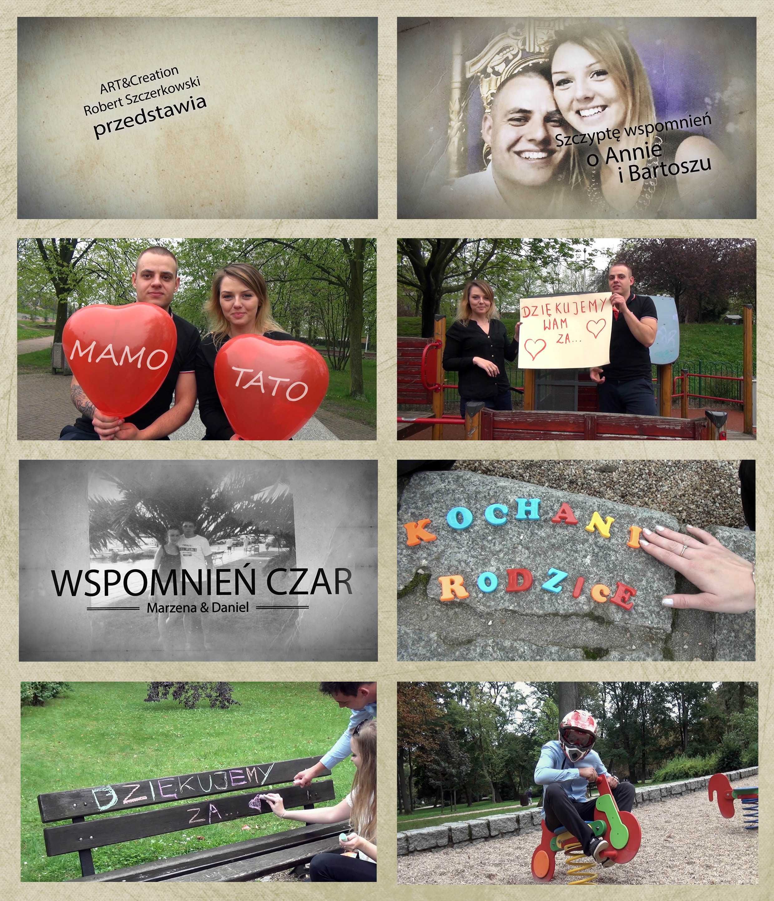 Podziękowania dla rodziców -Slideshow MP4