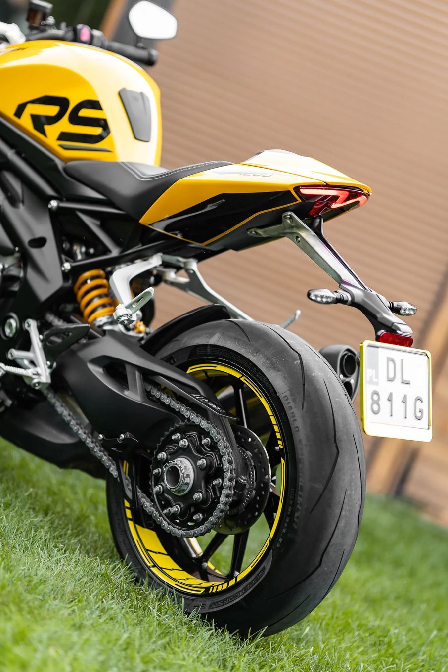 Triumph Speed Triple Triumph Speed Triple RS yellow – Jedyna sztuka w POLSCE