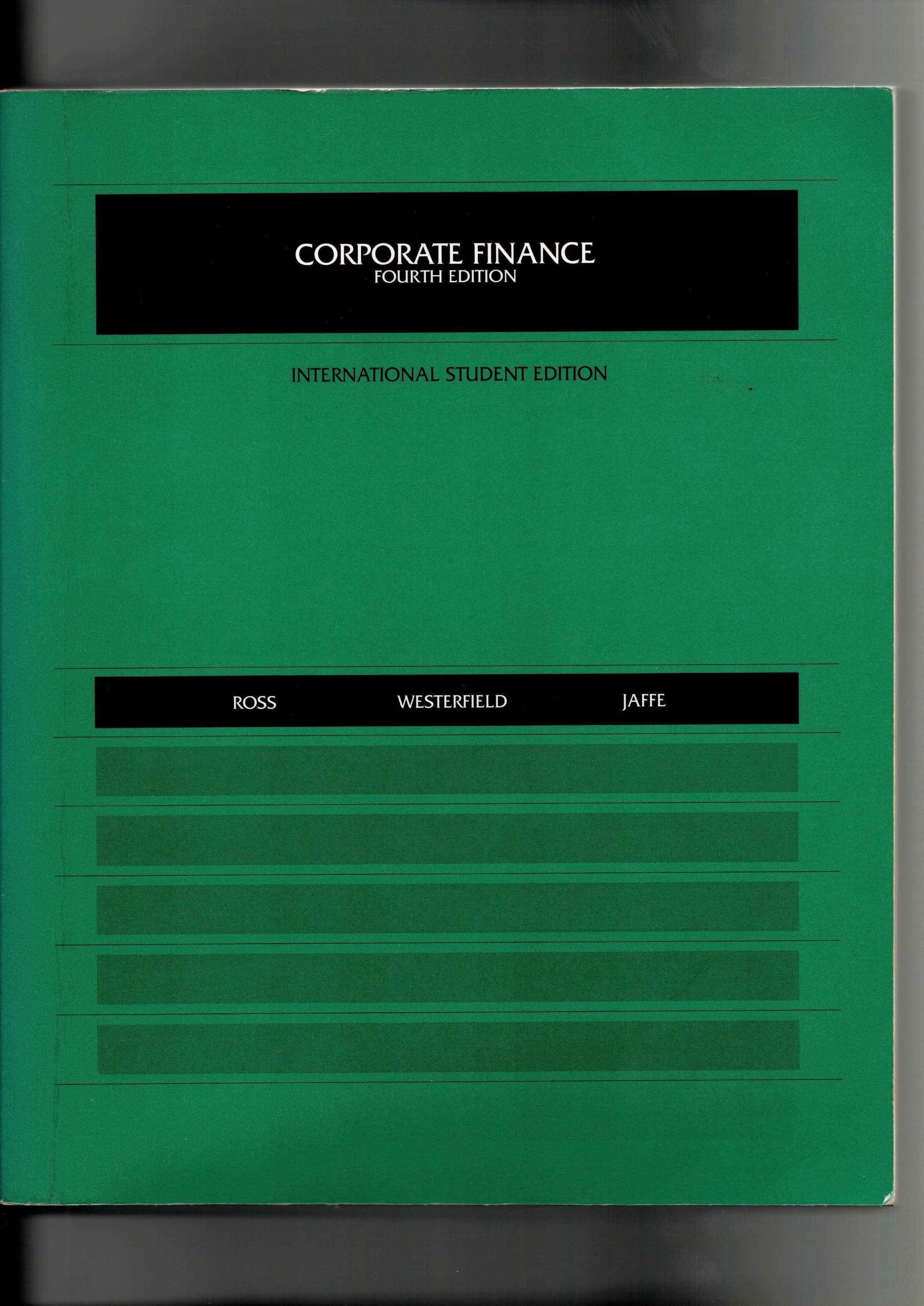 Livro de "Corporate Finance"