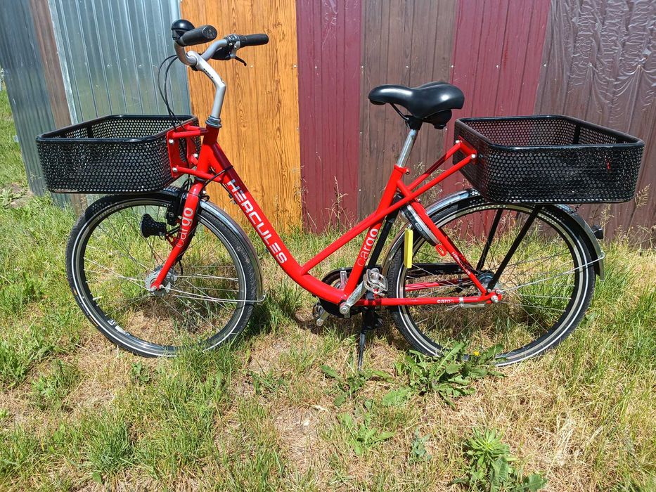 Rower towarowy, cargo bike hercules, magura
