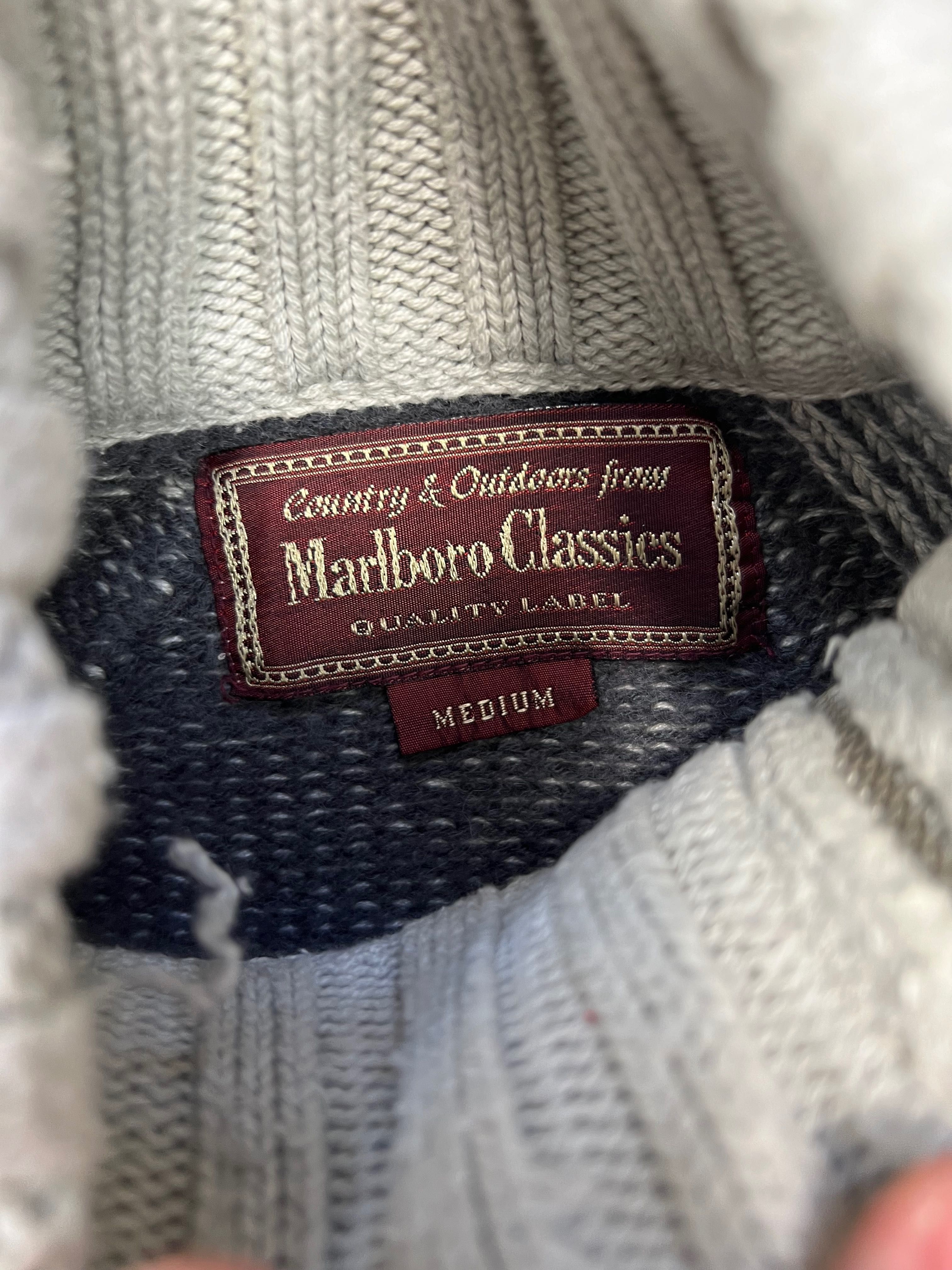 sweter Marlboro Classics vintage logo