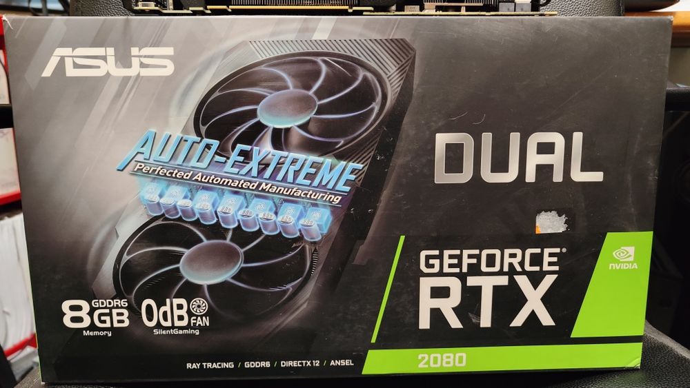 Karta graficzna GeForce RTX 2080 8GB Asus DUAL EVO GDDR6