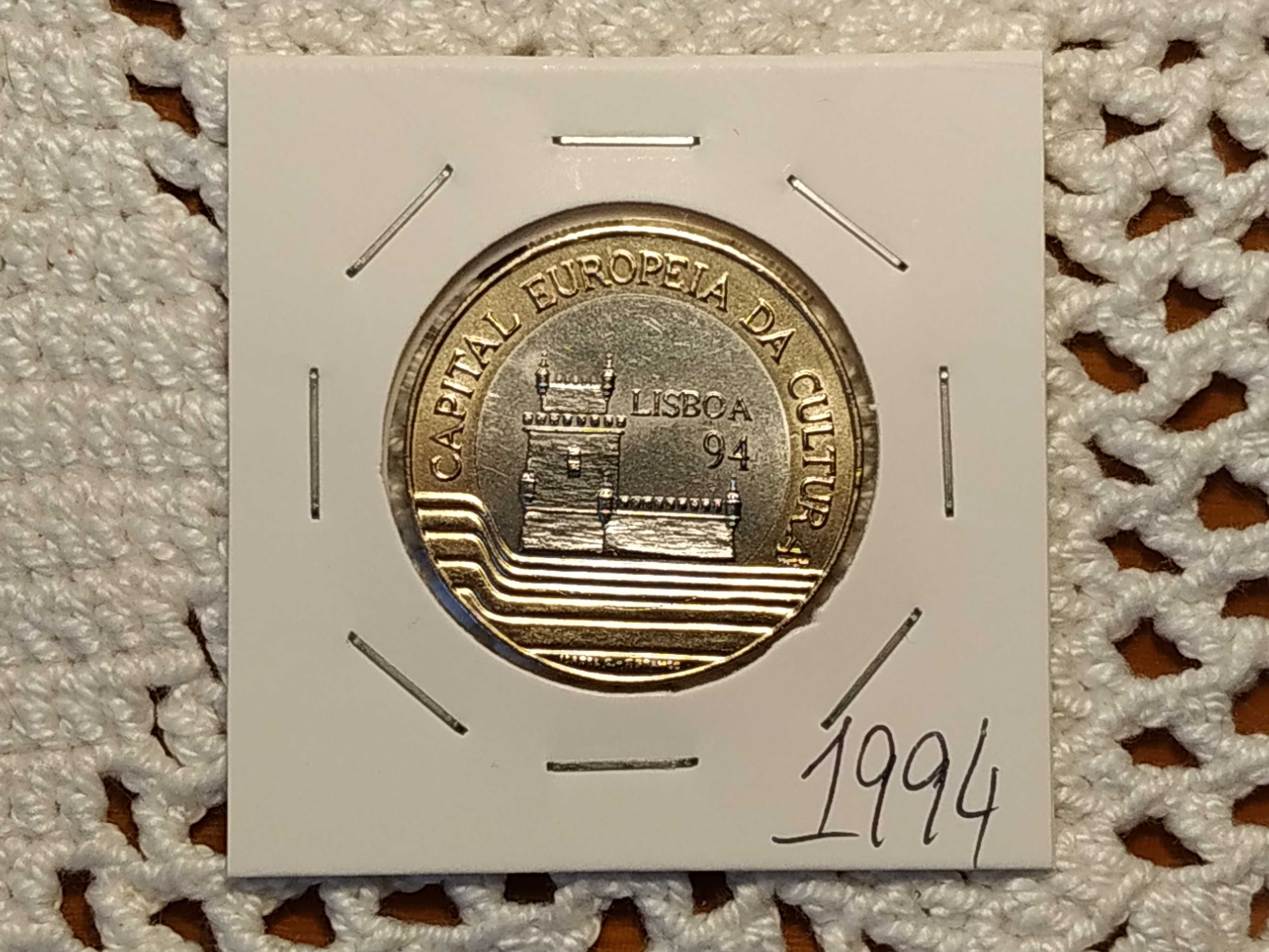 Portugal - moeda de 200 escudos de 1994 Lisboa'94
