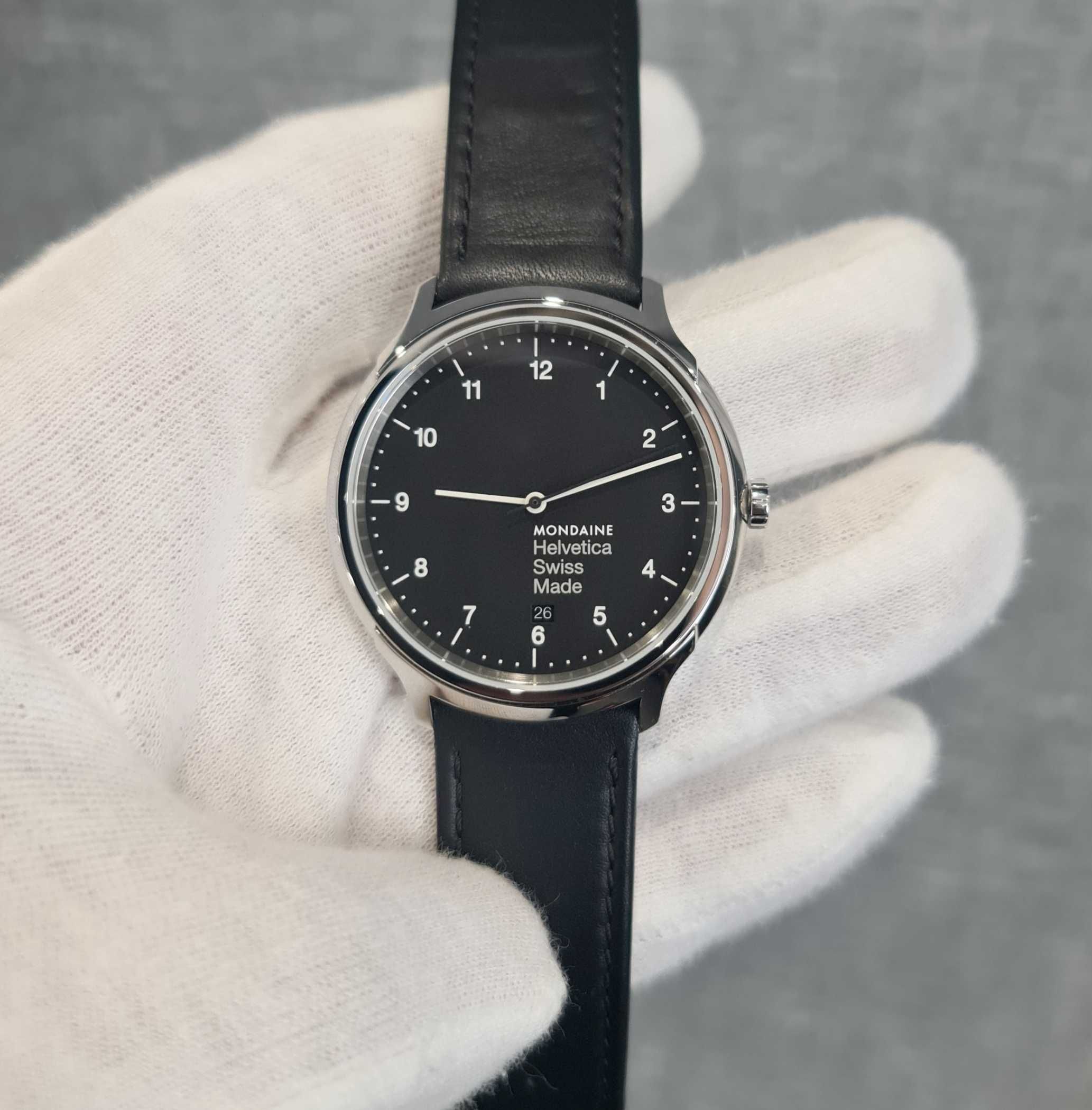 Чоловічий годинник Mondaine Helvetica Regular 40.5 mm MH1.R2 Swiss