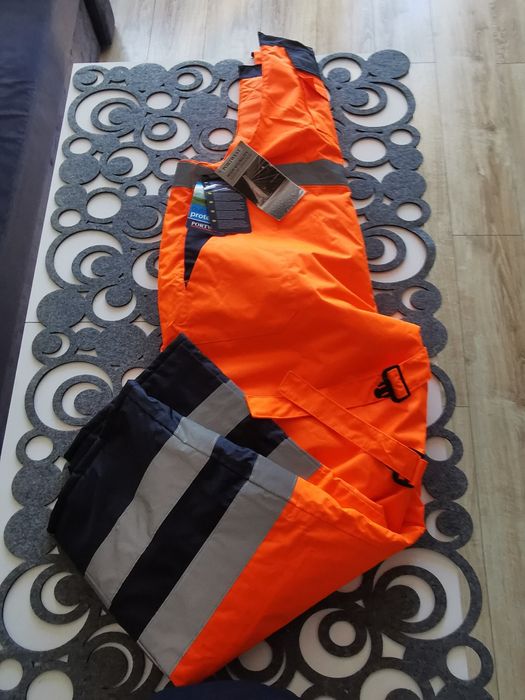 Ocieplane spodnie robocze