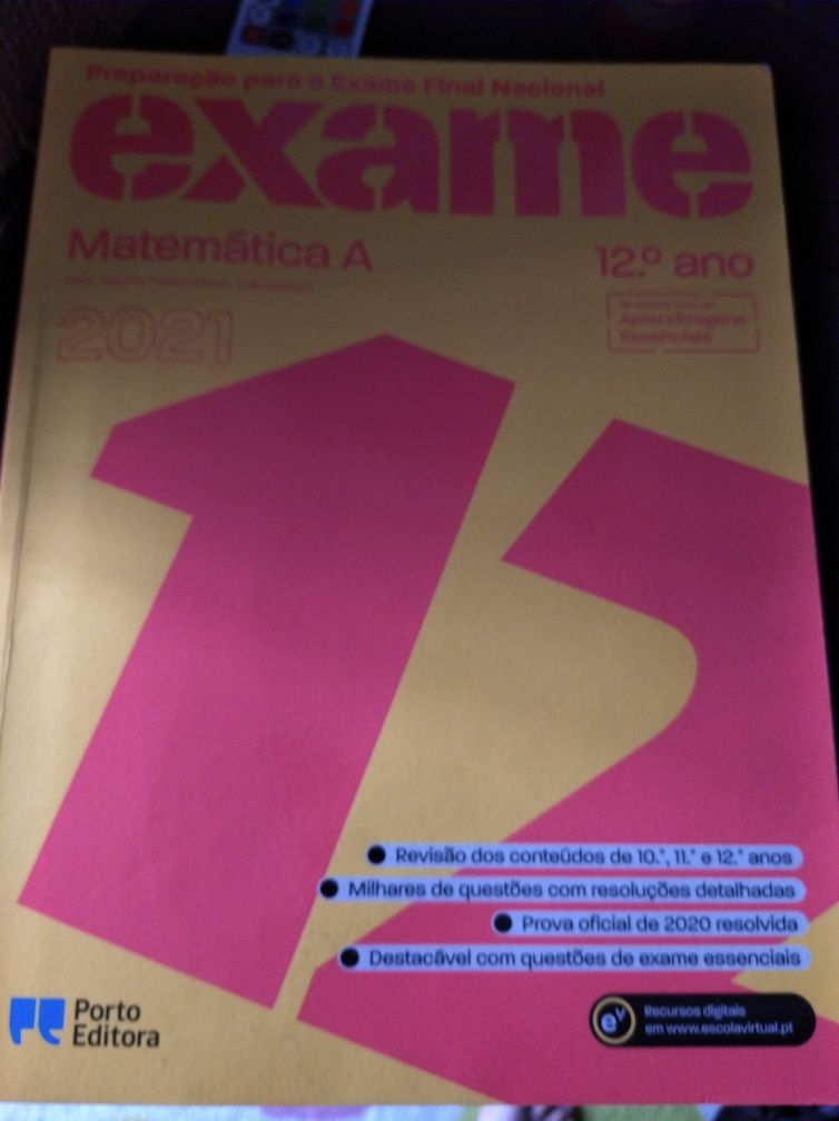 Livro de preparação de Exame Mat A