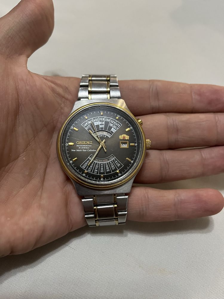часи orient 21jewels New-multiyear Calendar