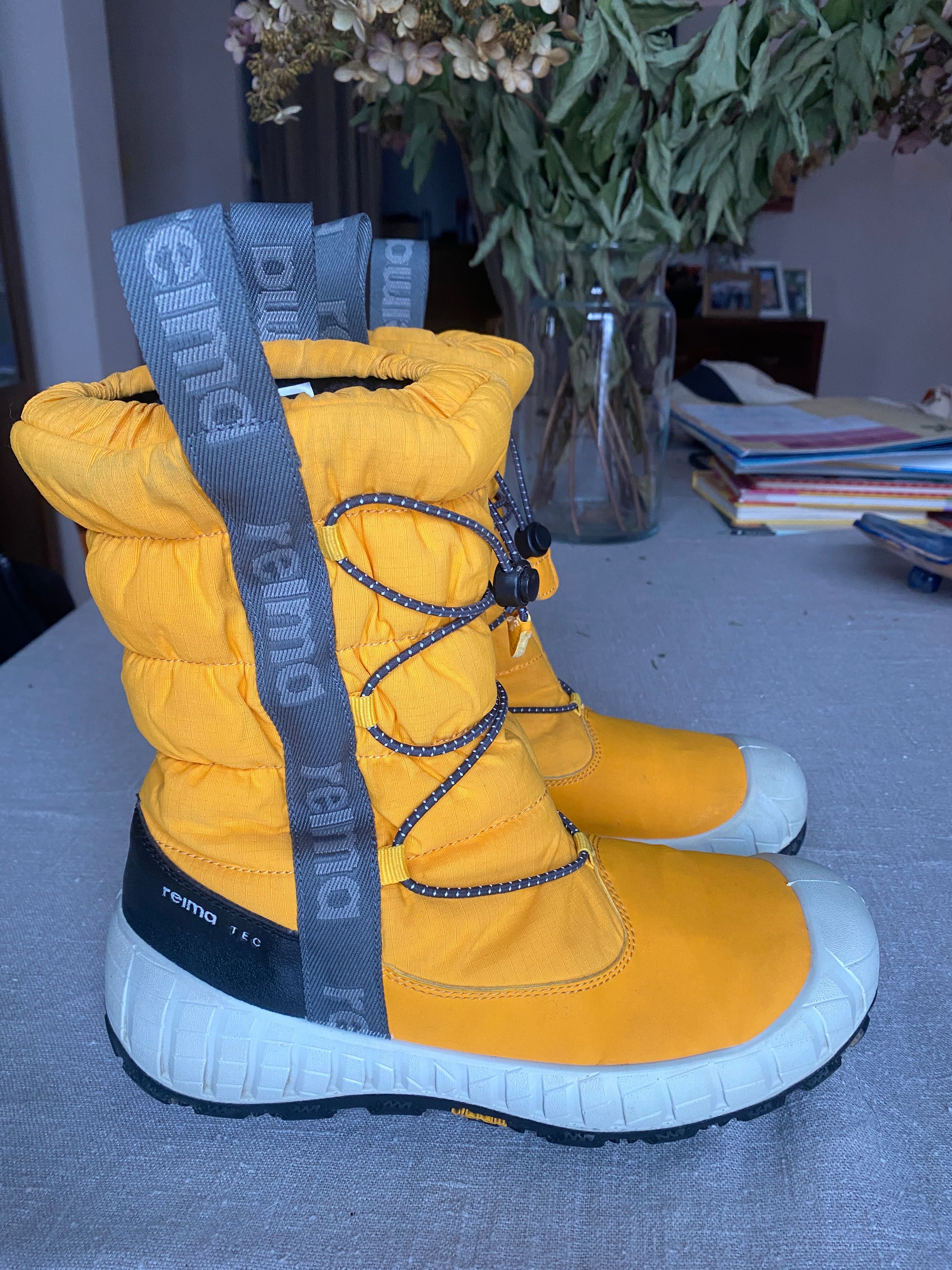 Buty zimowe REIMA dla dzieci Megapito, śniegowce, r. 38, MEGA CIEPŁE