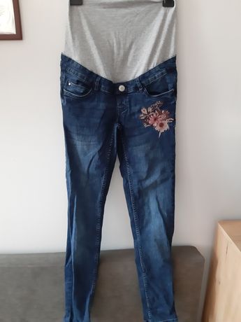 Spodnie jeansowe ciążowe xs s Esmara