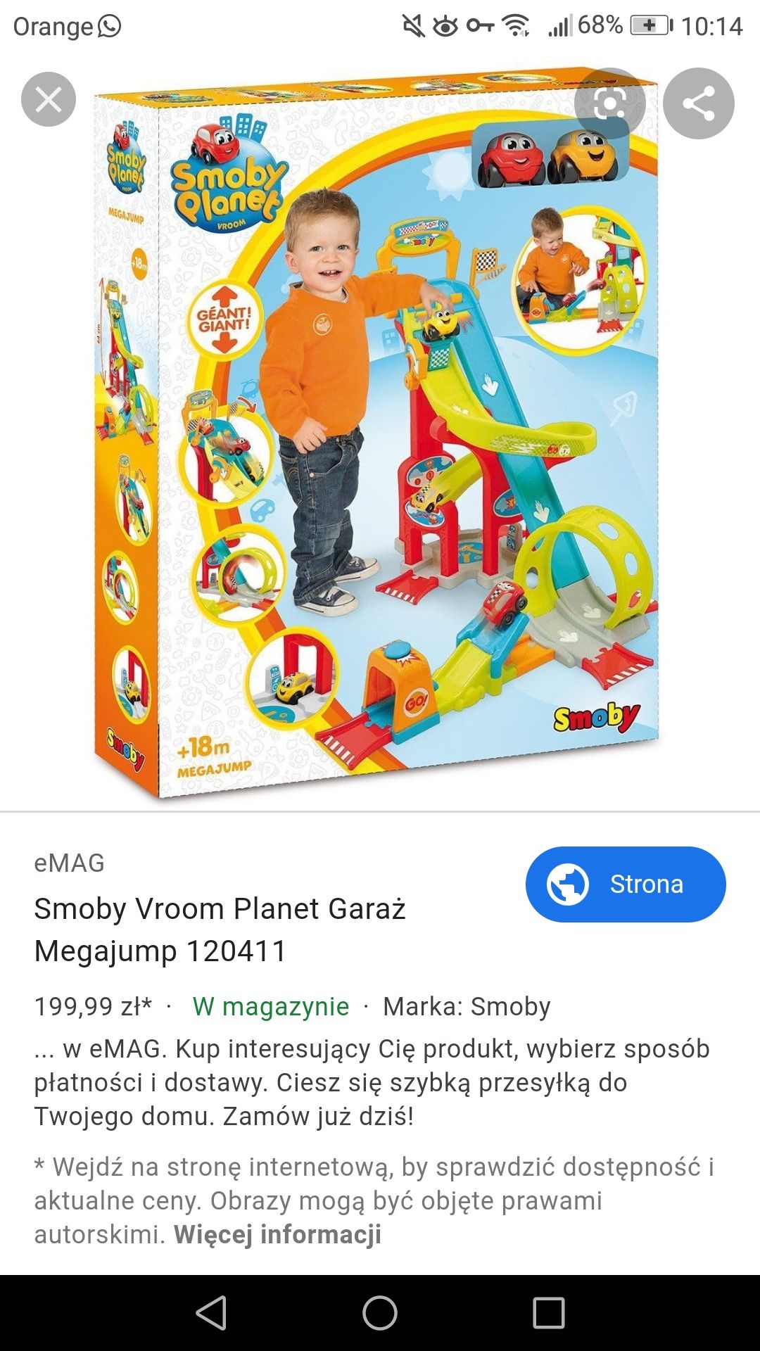 Zjeżdżalnia Smoby planet