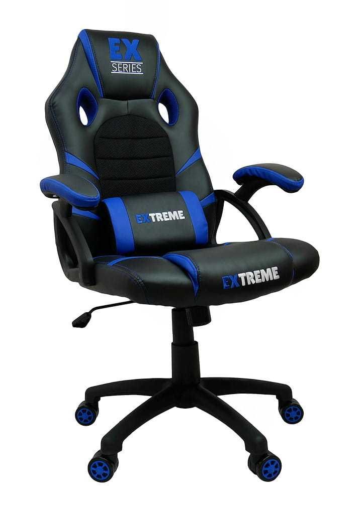 Fotel Gamingowy Extreme EX Dark Blue - Obrotowy