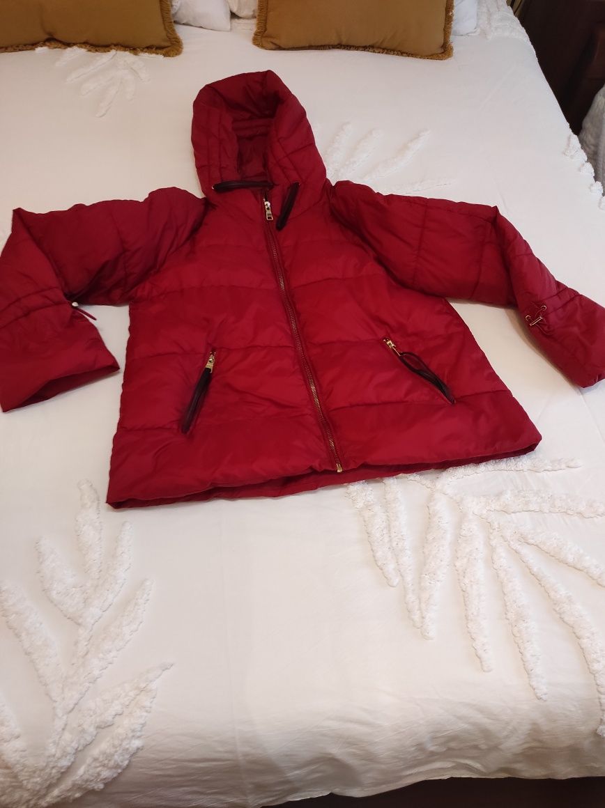 Casaco vermelho da Zara