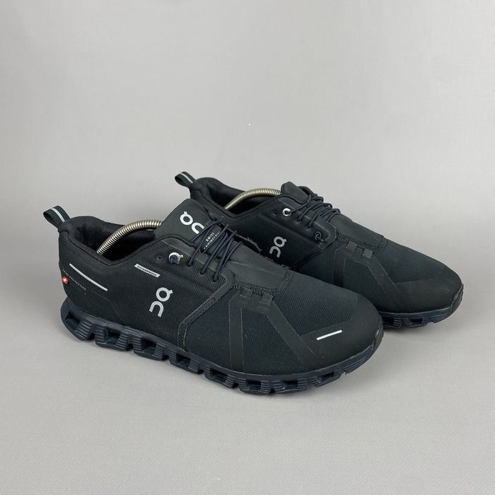 р.44,5 Оригінал! Кросівки для бігу On Cloud 5 Waterproof Чорні