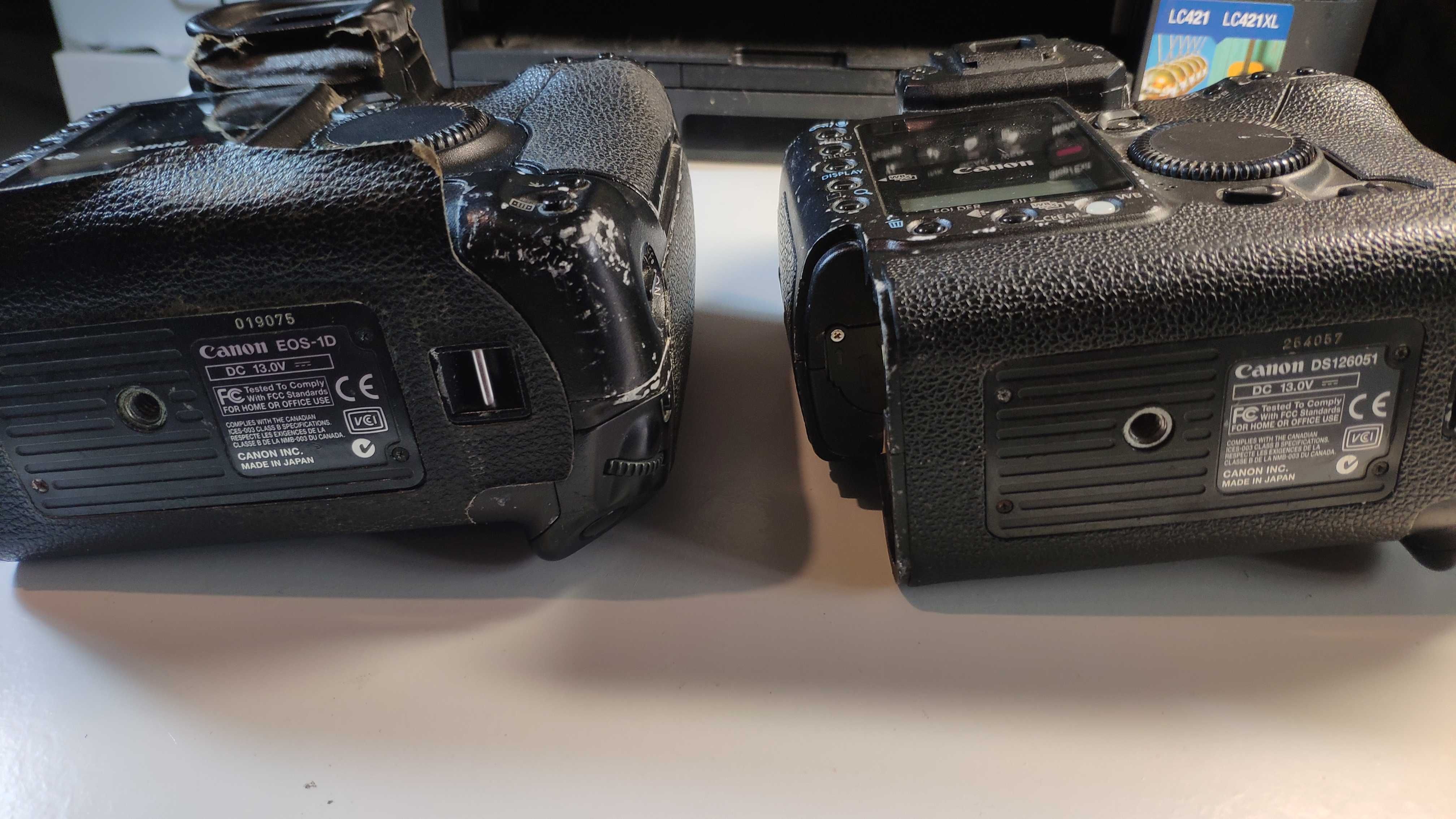 AVARIADAS Canon EOS 1D e 1D Mark II peças ou reparação