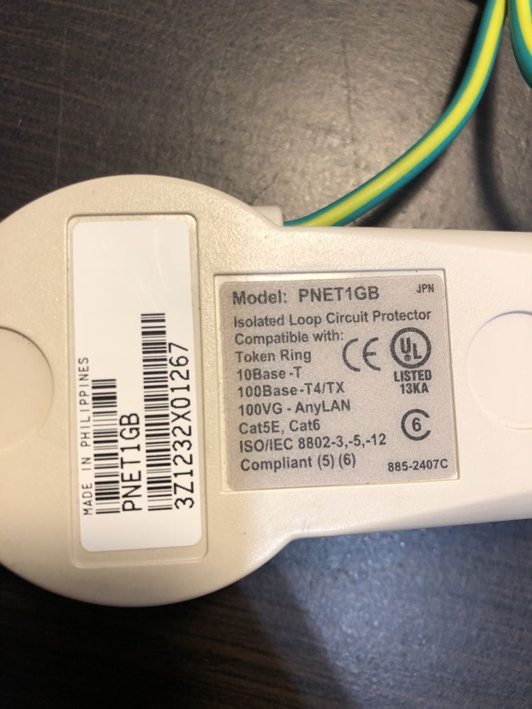 APC ProtectNet RJ45 10/100/1000 filtr przeciwnapieciowy