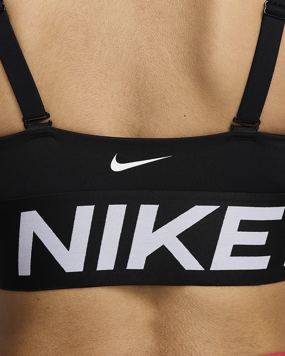Оригінальний топ для занять спортом Nike Pro Indy Plunge Bra Bold