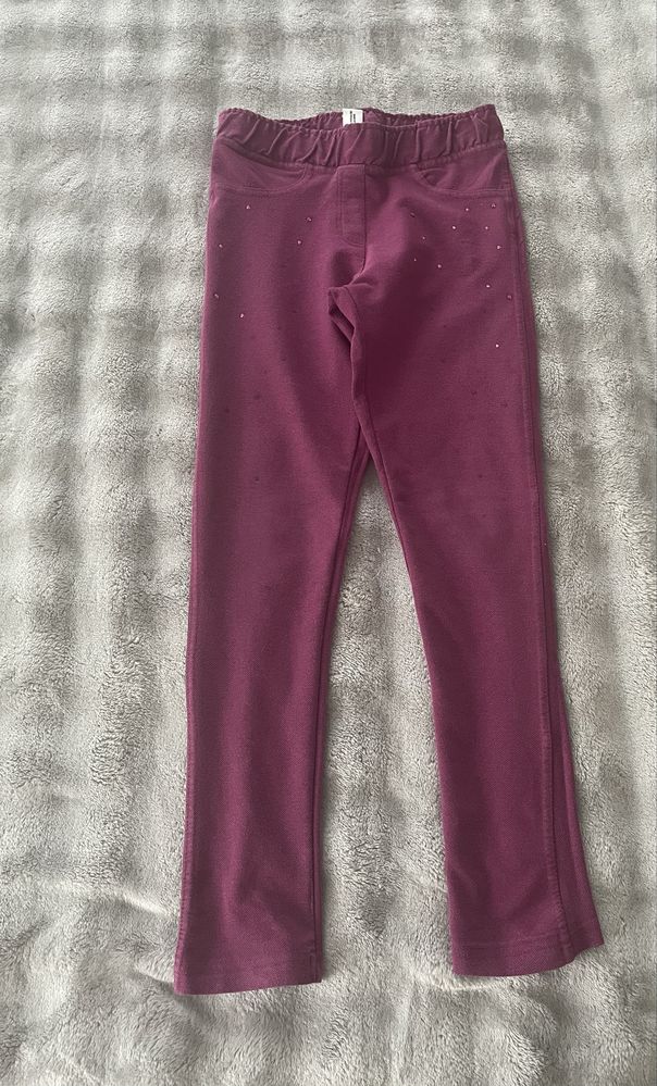 Legginsy, getry dziewczęce 134 cm, 8-9 lat