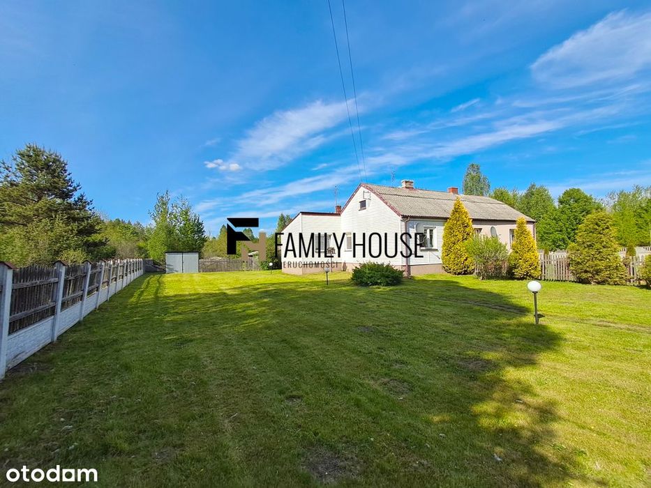 Dom 83m² z linią brzegową, gmina Bliżyn