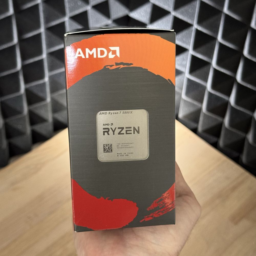 Ryzen 7 5800X Box новий, запакований