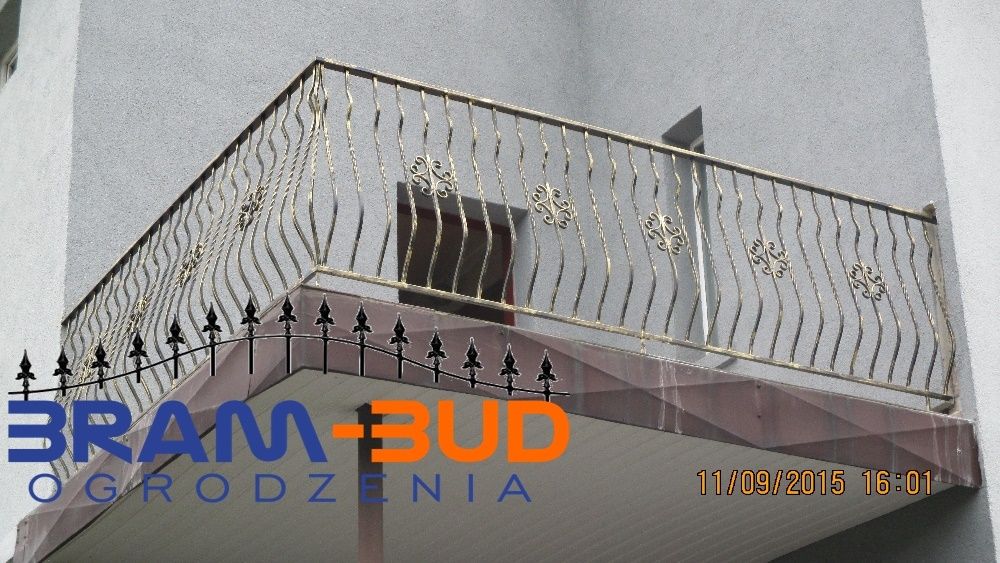 bramy kute ogrodzenia balustrady automatyka bram