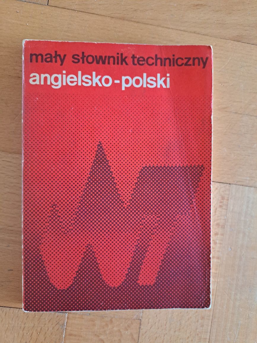 Ksiazka Maly slownik techniczny angielsko polski