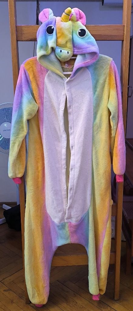 Kigurumi strój Jednorożec M 160-170 cm