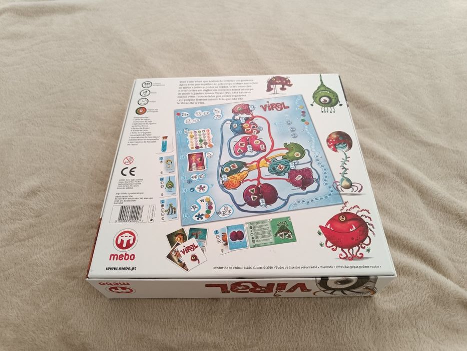 Jogo de tabuleiro viral