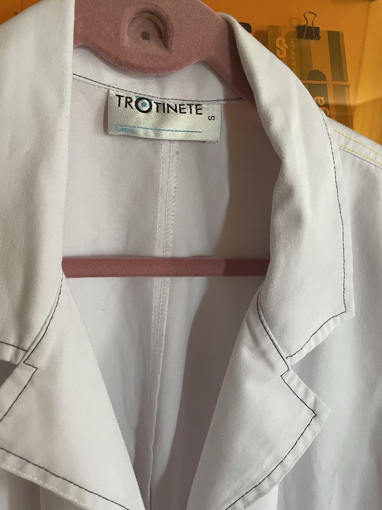 Bata unisexo de trabalho