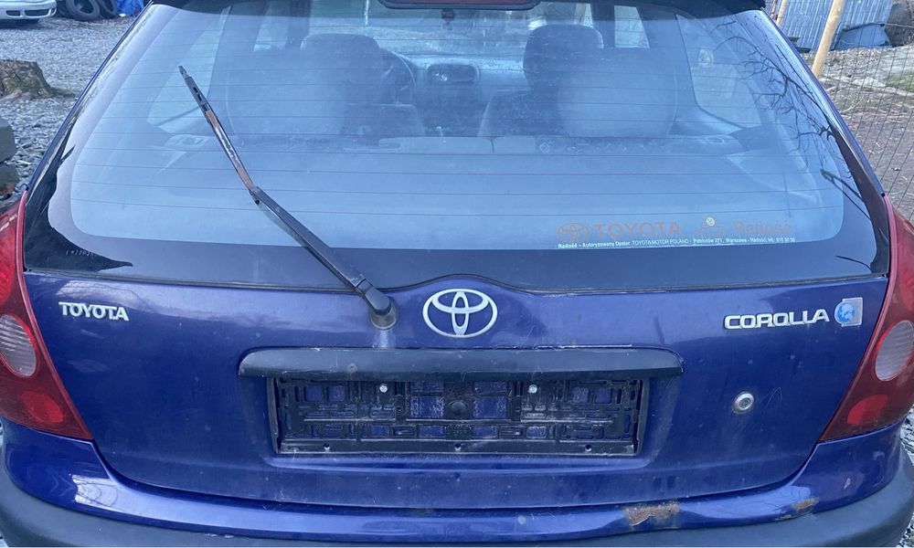 Klapa tyl kompletna Toyota corolla e11 rozne kolory
