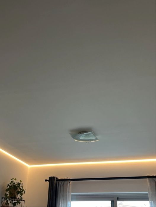 Candeeiro de teto em vidro fosco! Excelente estado