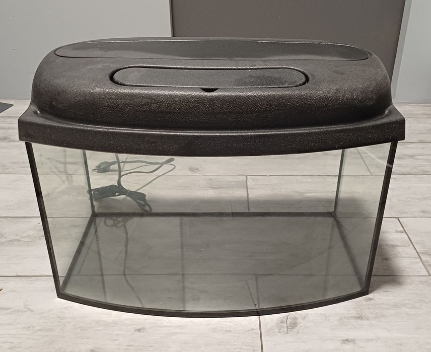 Akwarium panoramiczne 50cm 45L z pokrywa float