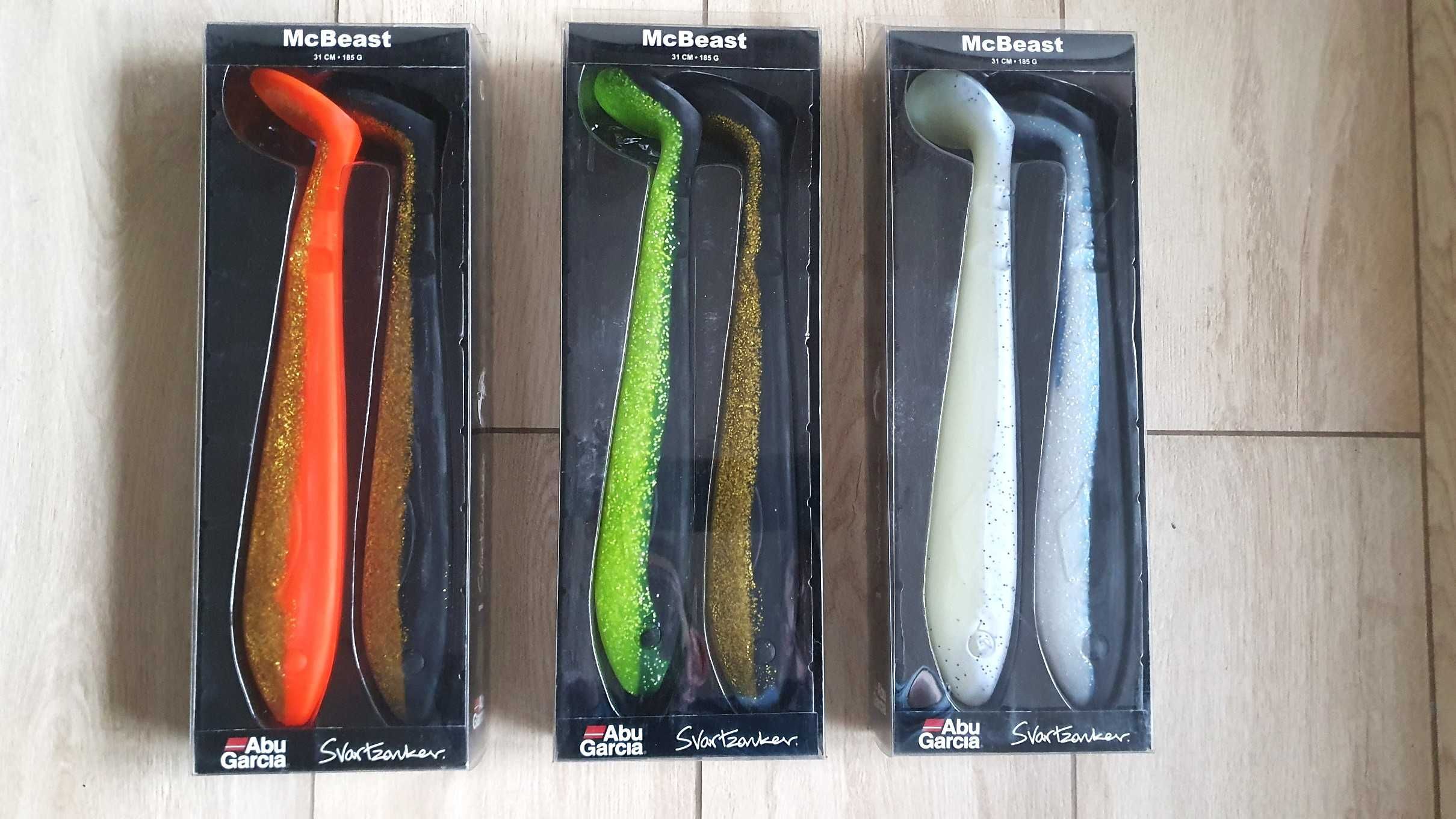 Guma na halibuta szczupaka ABU GARCIA McBeast 31cm 185g - 2 sztuki