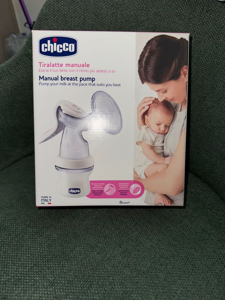 Bomba tira-leite manual chicco