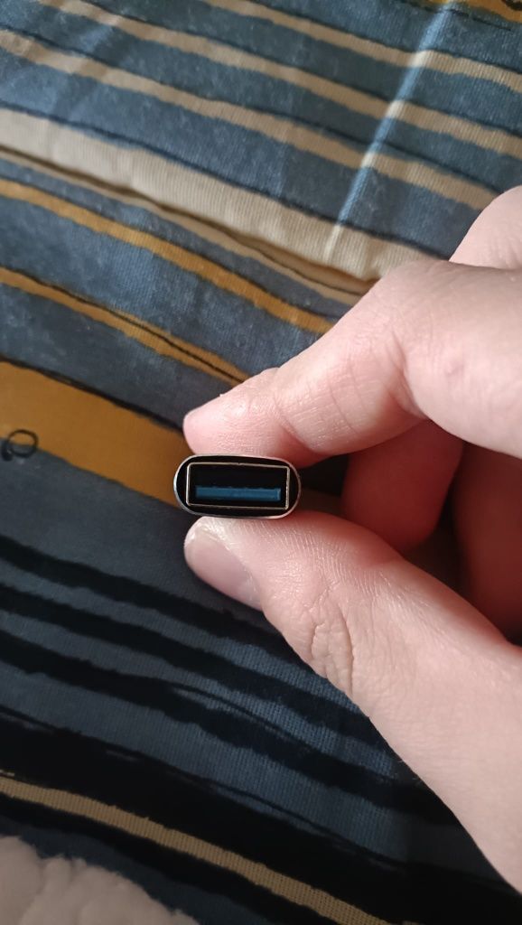 1 adaptador tipo c para usb 3.0 cor preto ( Portes grátis)