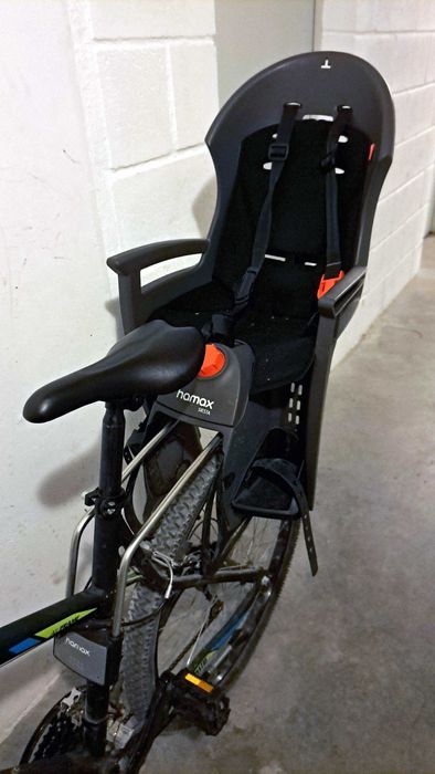 Cadeira para bicicleta para transportar criança