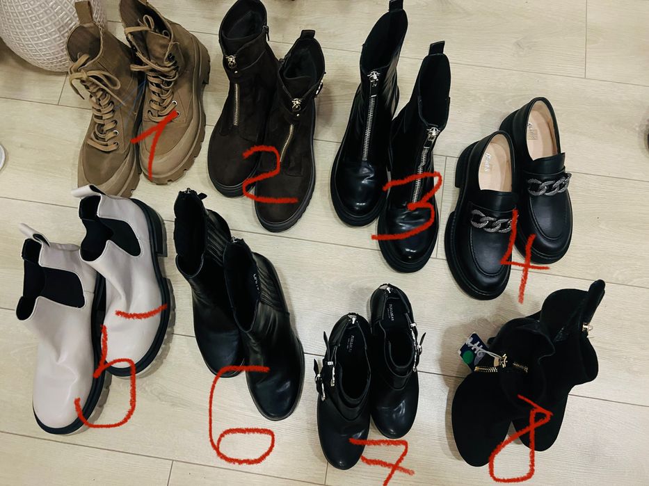 Черевики, нові, шоколадні