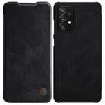 Nillkin Qin Skórzana Kabura Etui Samsung Galaxy A72 4G Czarny