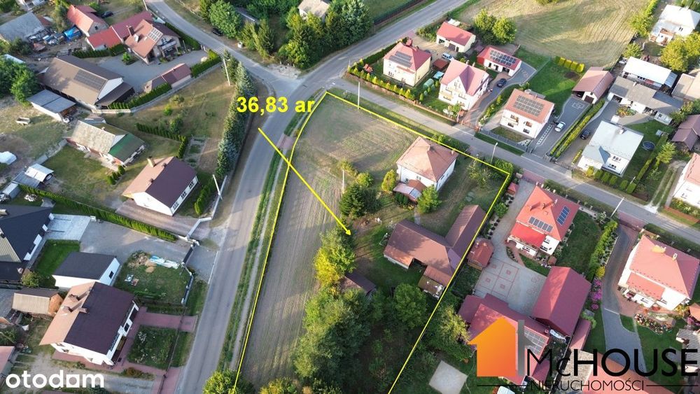 Knapy - Dom, garaże, szeroka DziaŁka, media