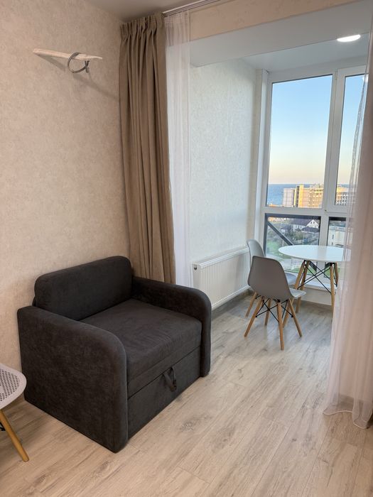 1ком.квартира с Видом на Море в Новострое, жк Парус, ремонт 2025года