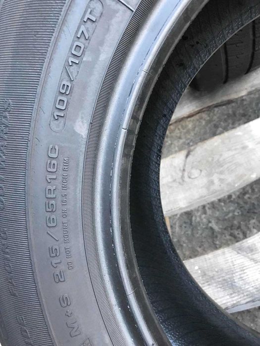 Goodyear Vector 215/65r16c пара всесезоні шини резина б/у склад