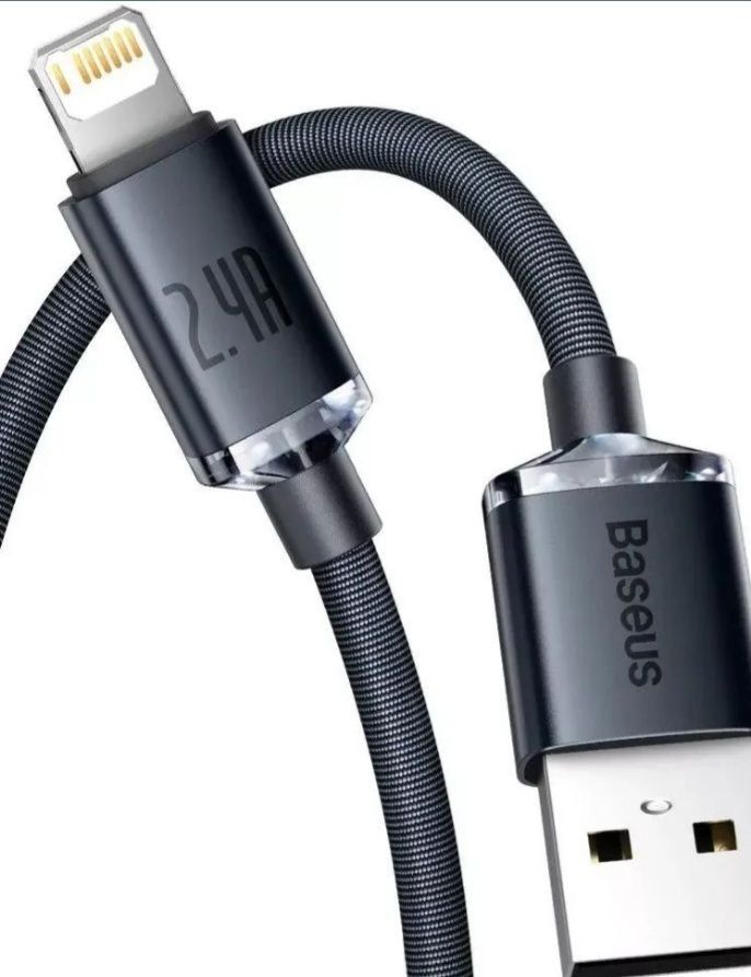 Кабель Baseus 2.4A 120см USB - Lightning