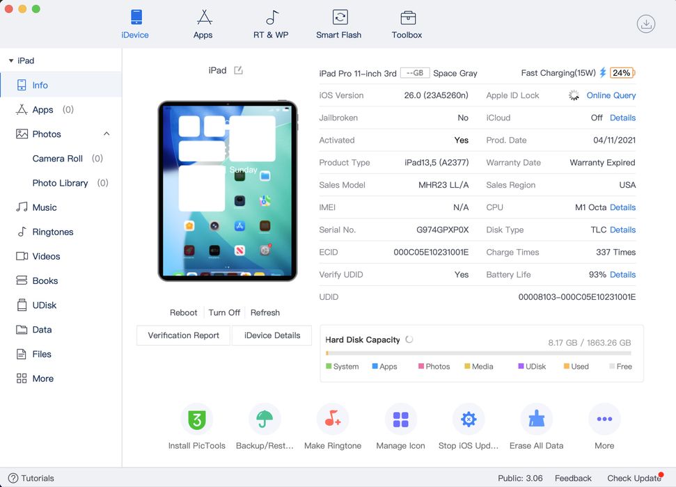 IPad Pro 11 M1 2tb 2021