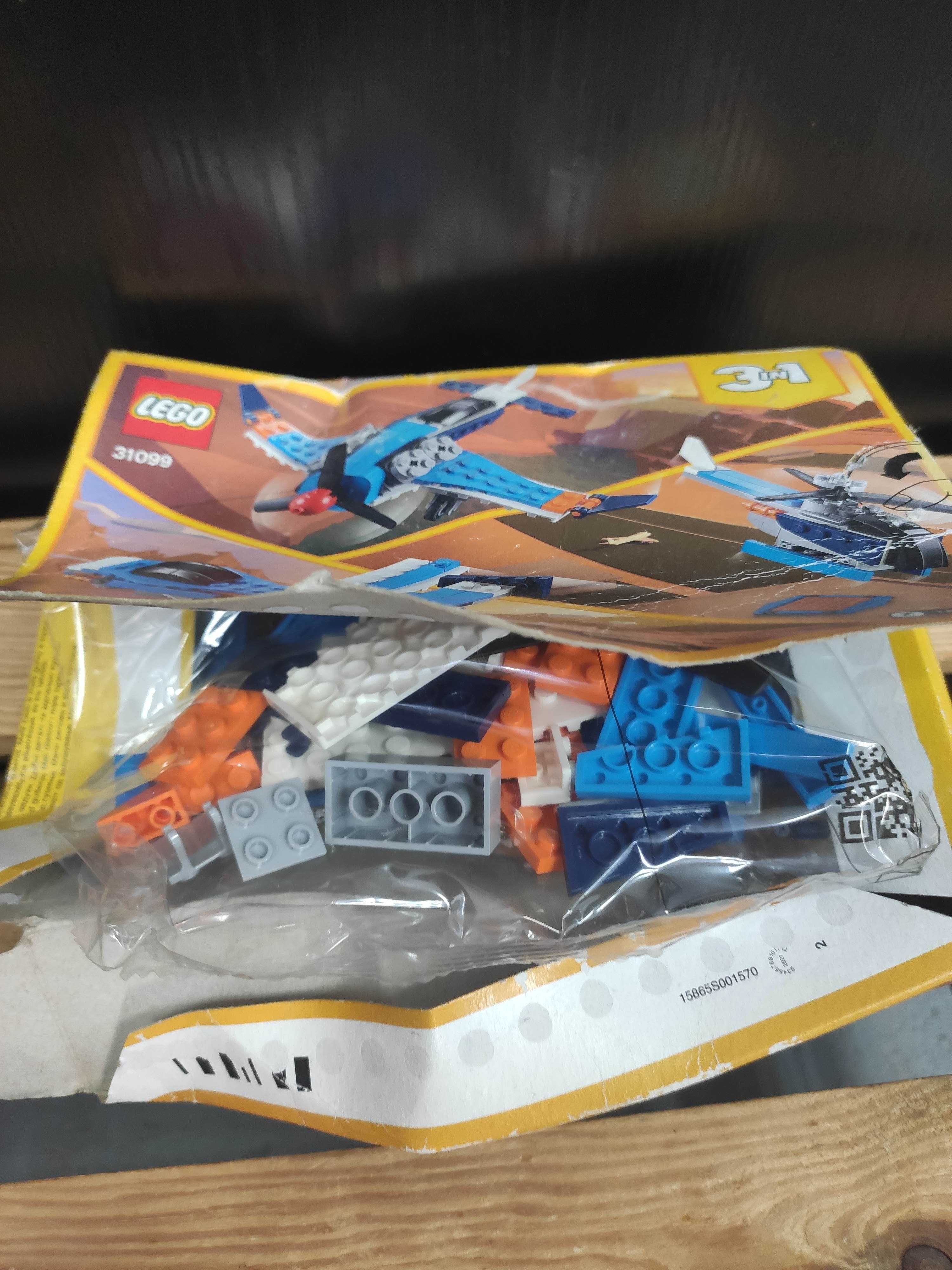 Klocki Lego Creator 31099 3 w 1 Samolot Śmigłowy