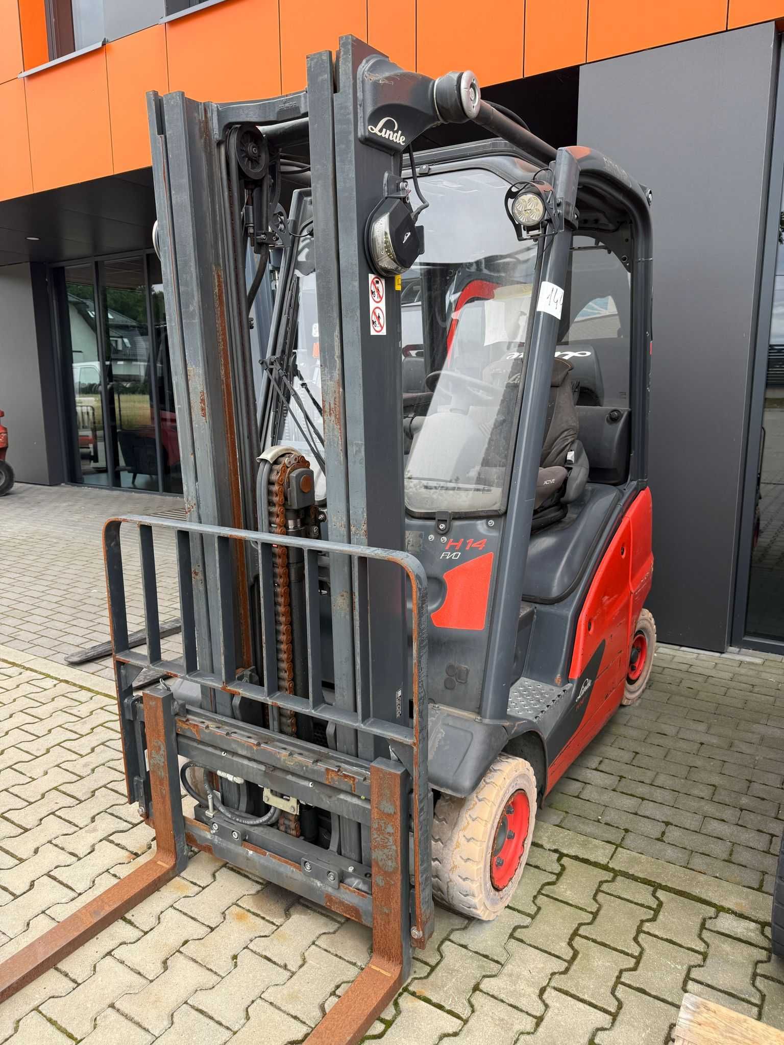 Wózek widłowy Linde H14T 2019 rok udźwig 1400kg OKAZJA!