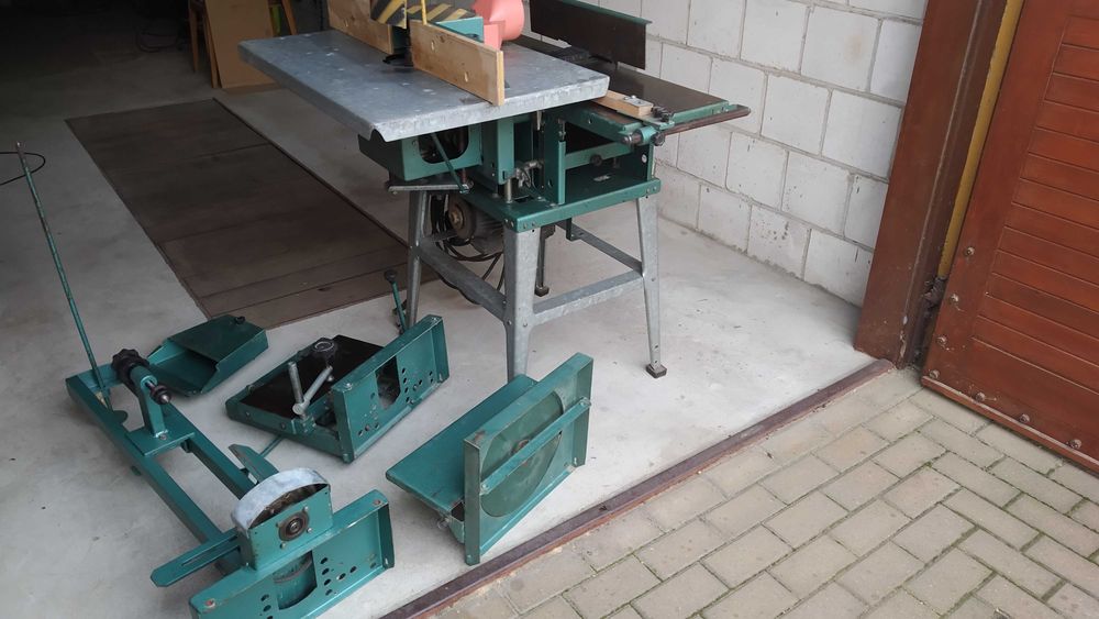 Strugarka grubościówka DYMB-8, pilarka tarczowa stołowa DMXA-32