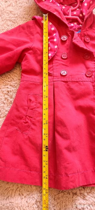 Kurtka płaszczyk wiosenny lub wczesna jesień rozmiar 74