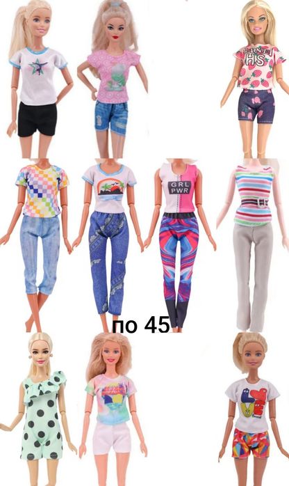 Одежда одяг для Барбі джинси платье