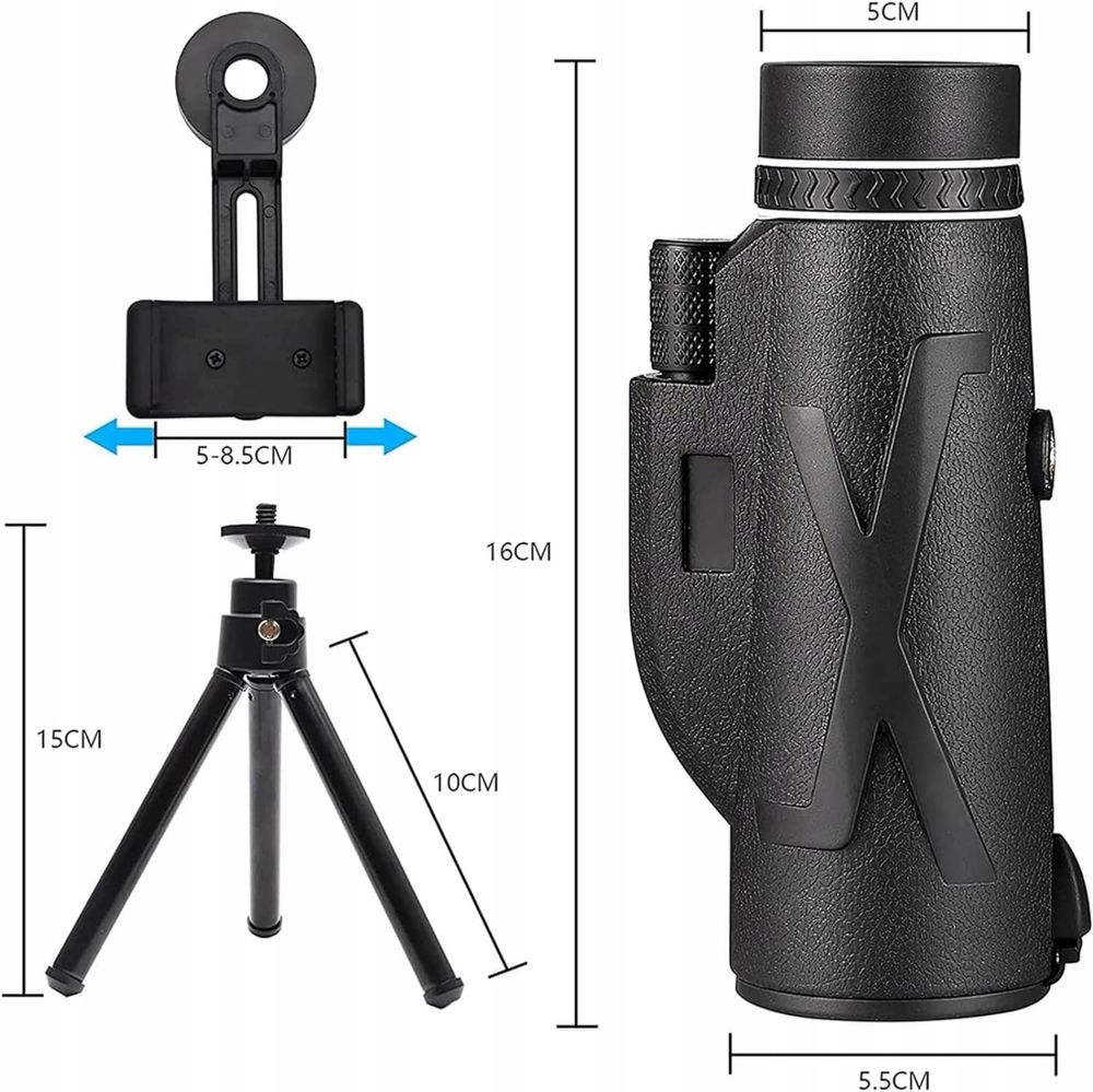 Monokular HD mocy 80X100